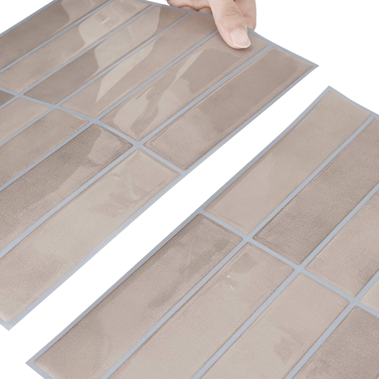 Pravougaona keramika 20 pcs Bež kava 29 x 23 x 0,08 cm