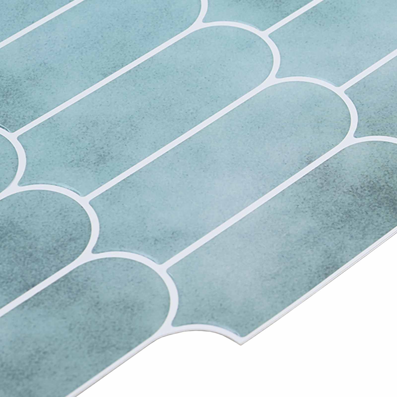 Pernata pločica 20 pcs Zelena 30 x 30 cm Poliuretan i PET