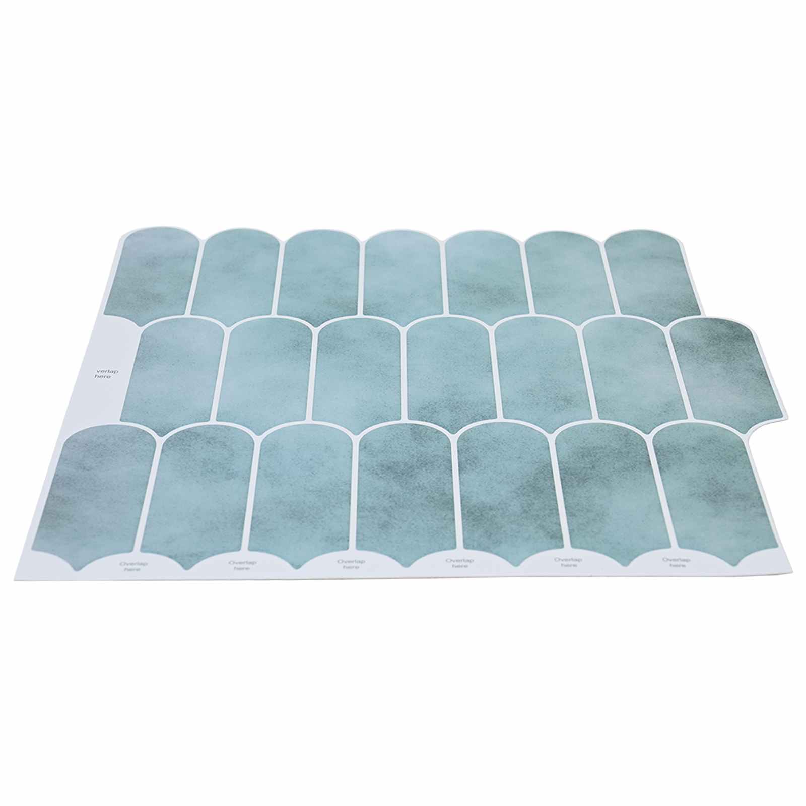 Pernata pločica 20 pcs Zelena 30 x 30 cm Poliuretan i PET