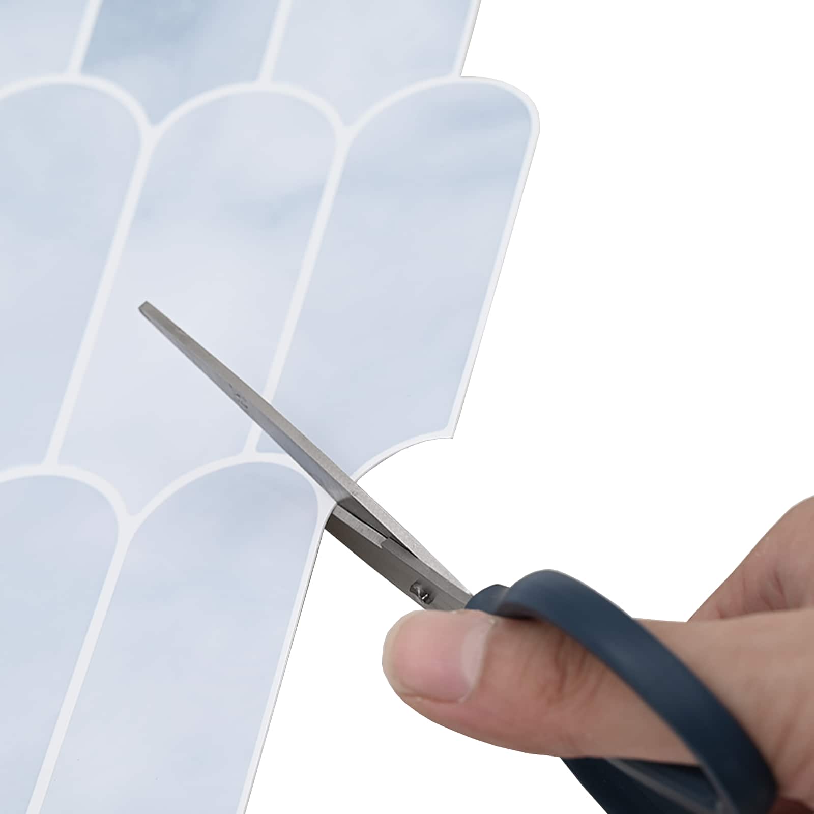 Pernata pločica 10 pcs Svjetloplava 30 x 30 cm Poliuretan i PET