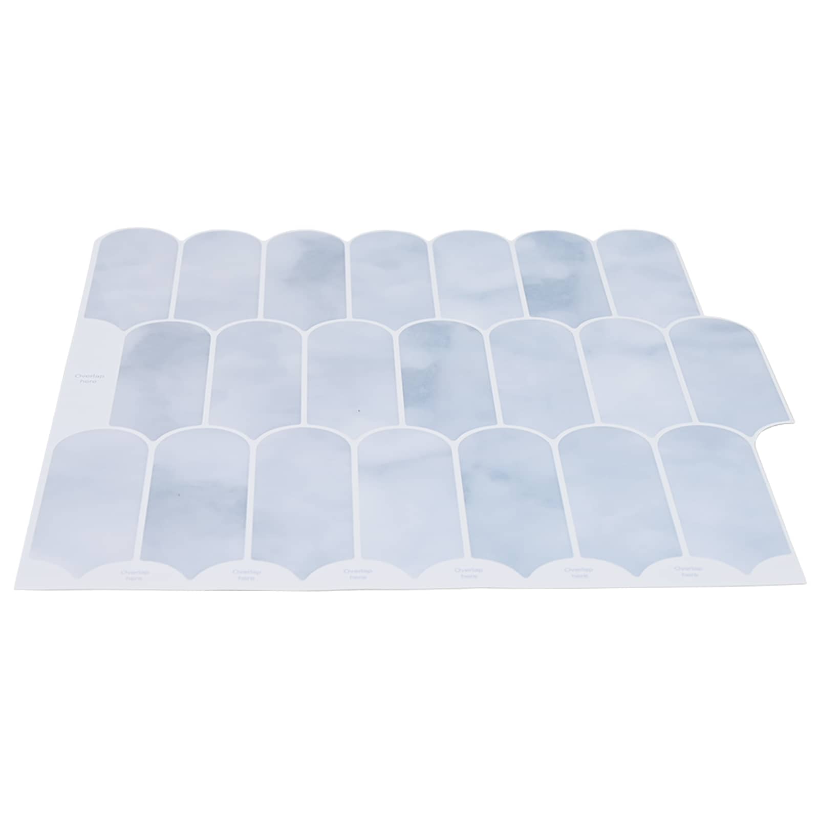 Pernata pločica 10 pcs Svjetloplava 30 x 30 cm Poliuretan i PET