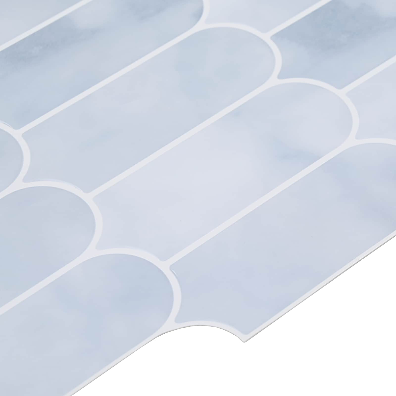 Pernata pločica 20 pcs Svjetloplava 30 x 30 cm Poliuretan i PET