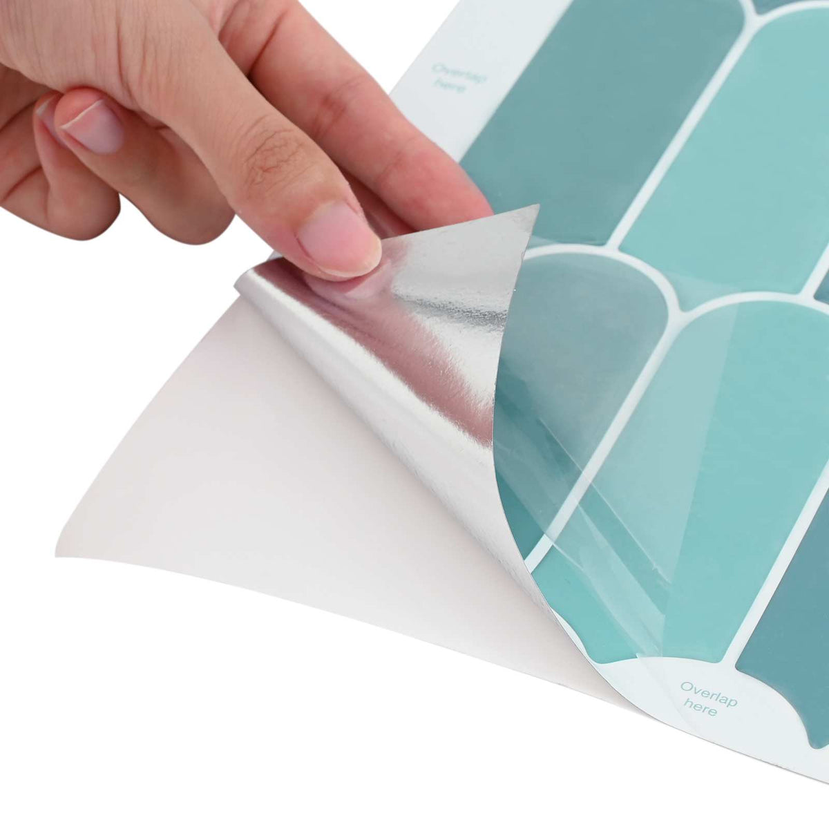 Pernata pločica 50 pcs Plava 30 x 30 cm Poliuretan i PET