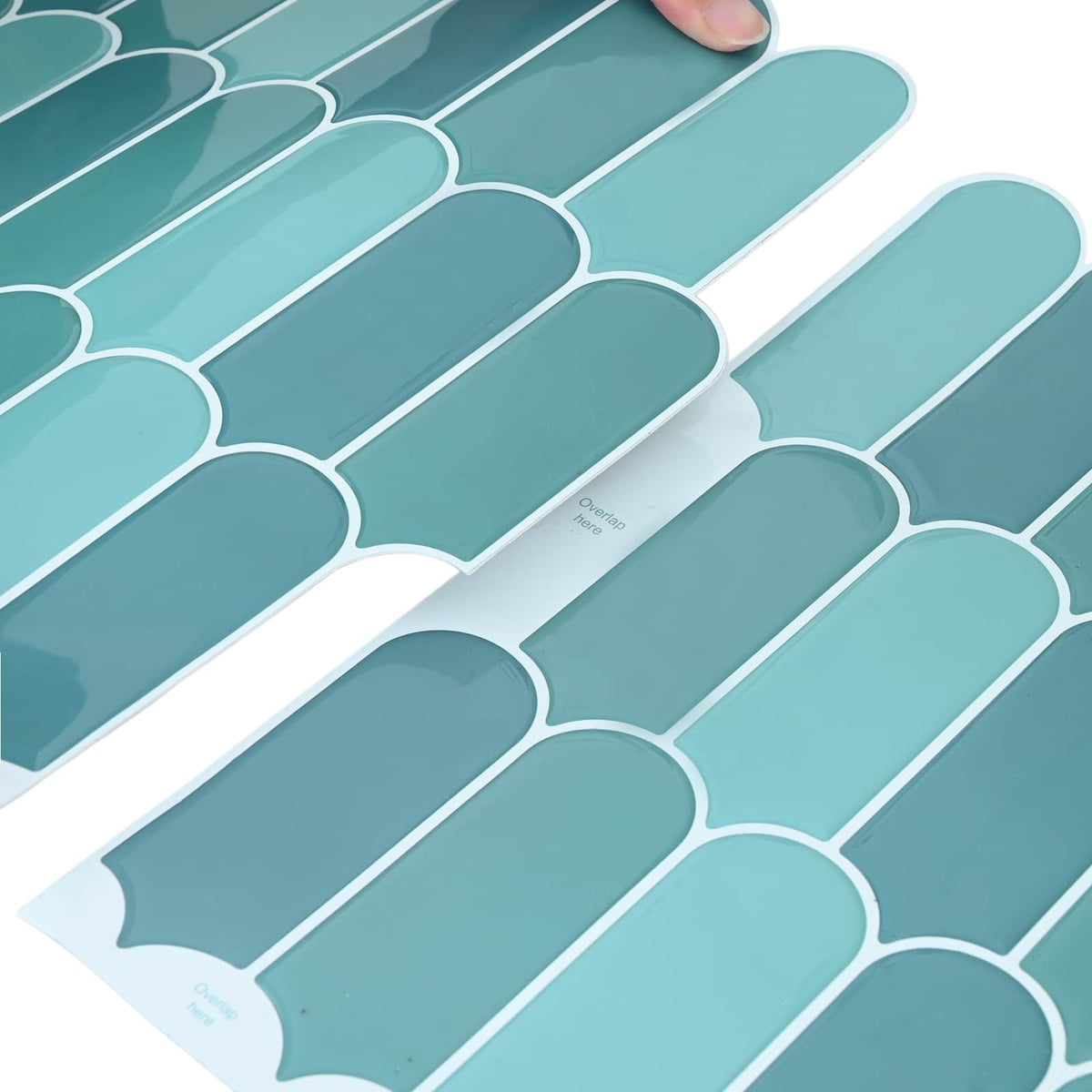 Pernata pločica 50 pcs Plava 30 x 30 cm Poliuretan i PET