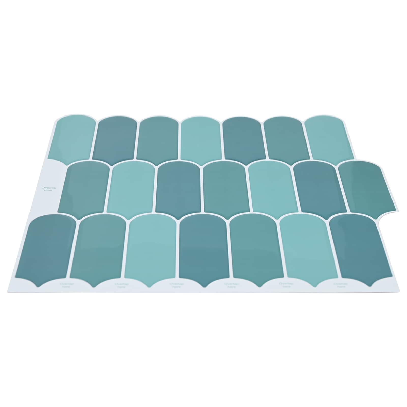 Pernata pločica 50 pcs Plava 30 x 30 cm Poliuretan i PET
