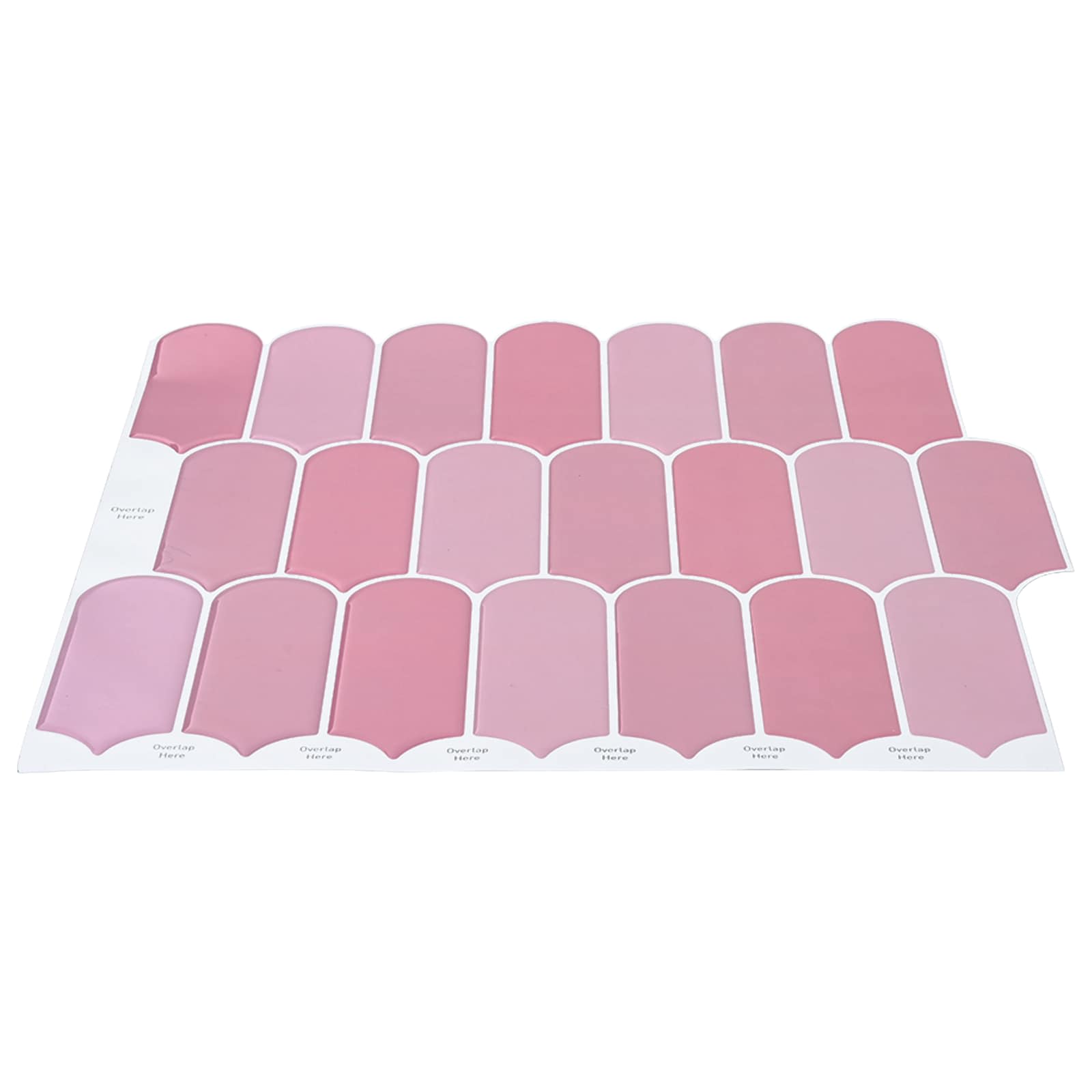 Pernata pločica 10 pcs Ružičasta 30 x 30 cm Poliuretan i PET