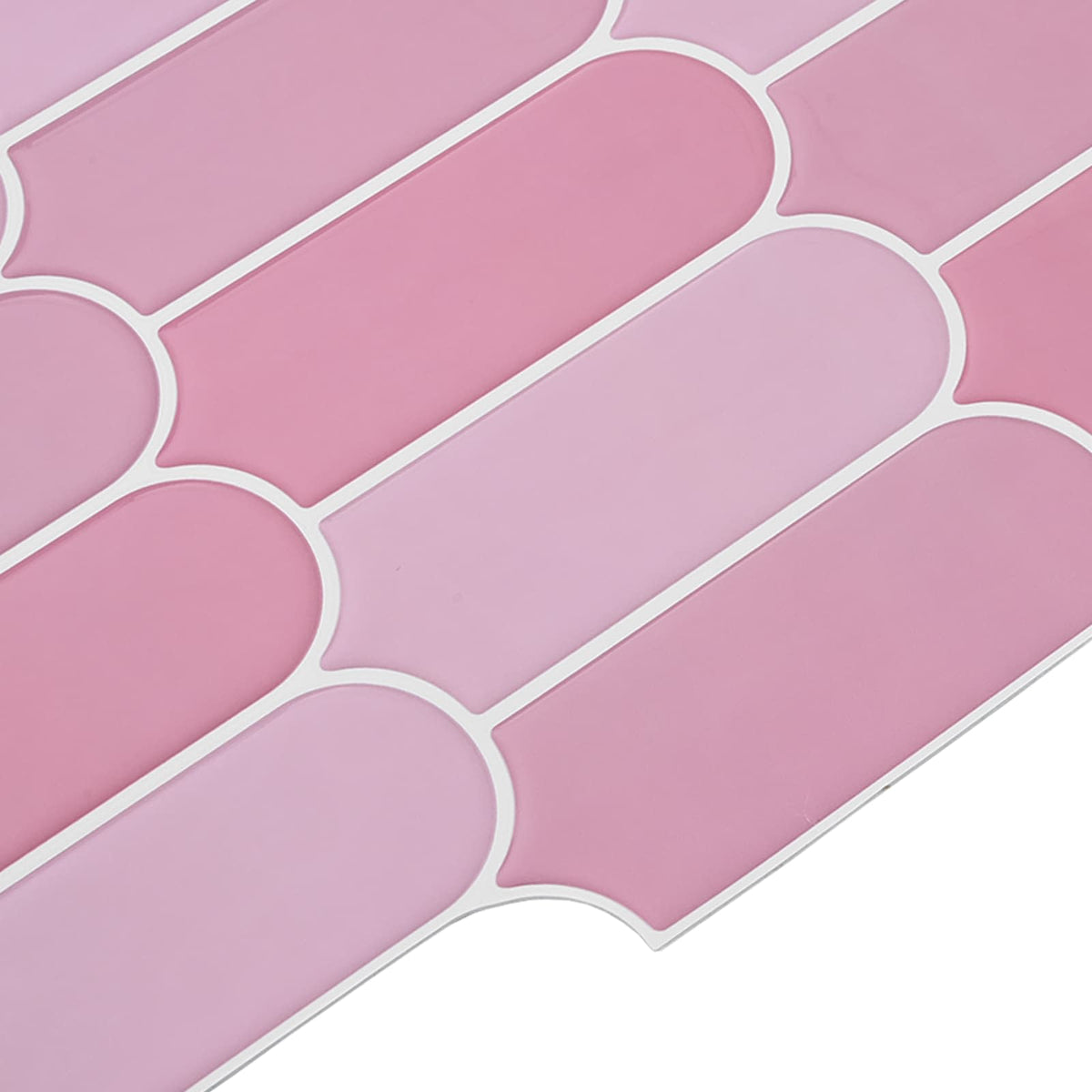 Pernata pločica 20 pcs Ružičasta 30 x 30 cm Poliuretan i PET