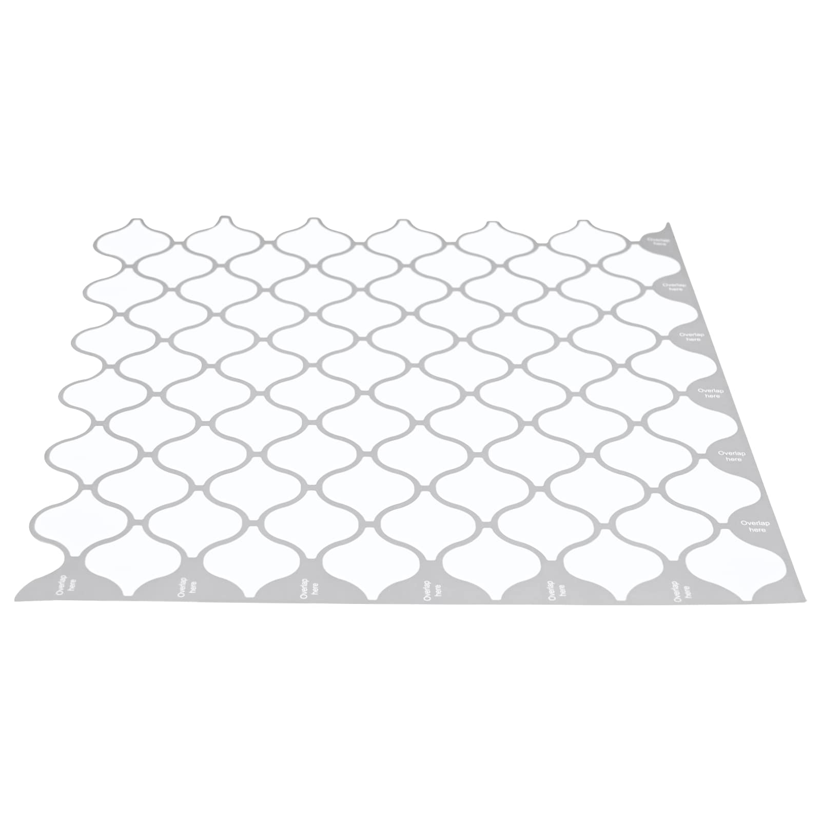 Lanturn ploča 20 pcs Bijela 27 x 27 cm Poliuretan i PET