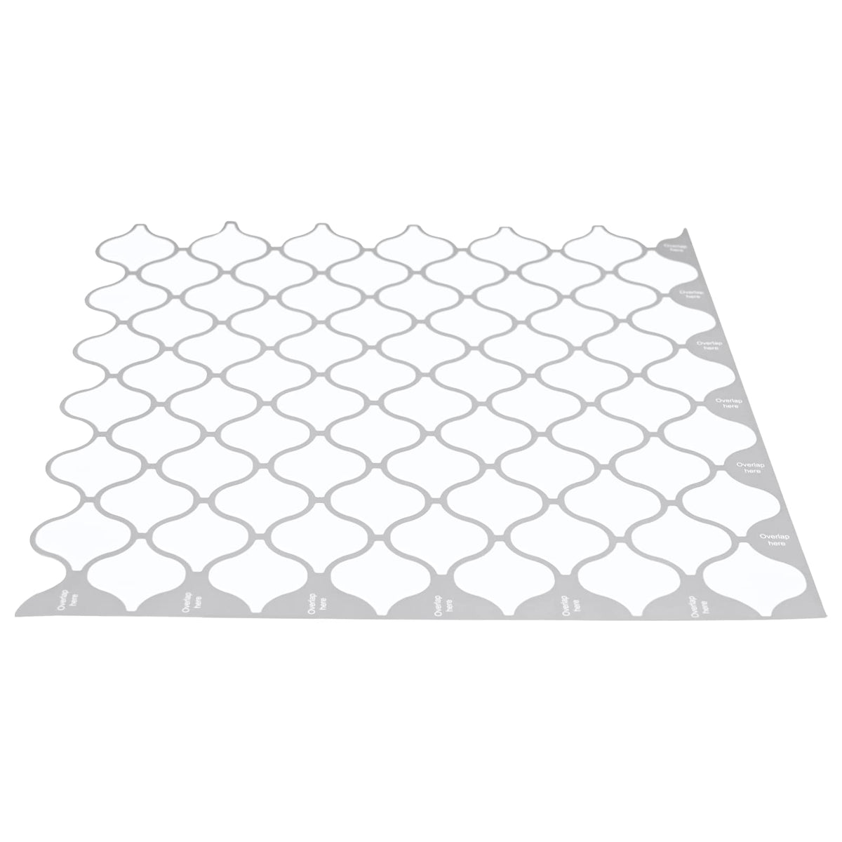 Lanturn ploča 50 pcs Bijela 27 x 27 cm Poliuretan i PET