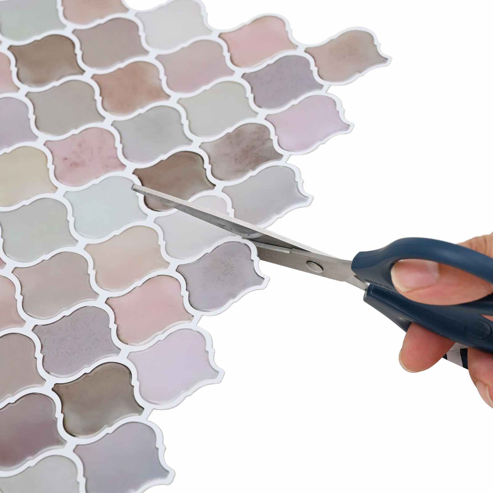 Lanturn ploča 10 pcs Bež 27 x 27 cm Poliuretan i PET