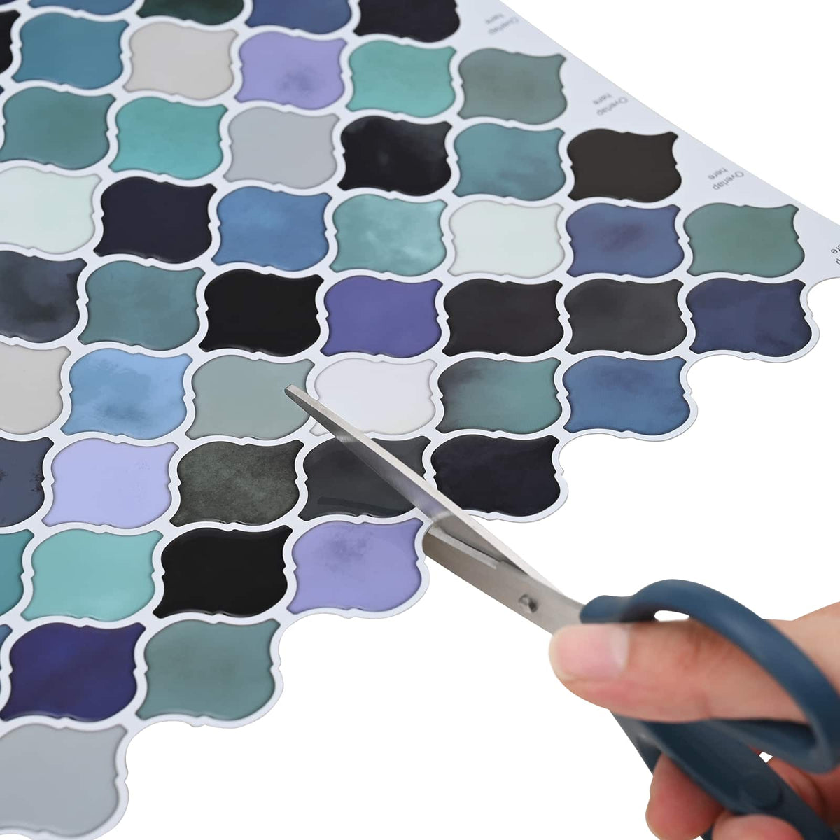 Lanturn ploča 50 pcs Plava Zelena 27 x 27 cm Poliuretan i PET