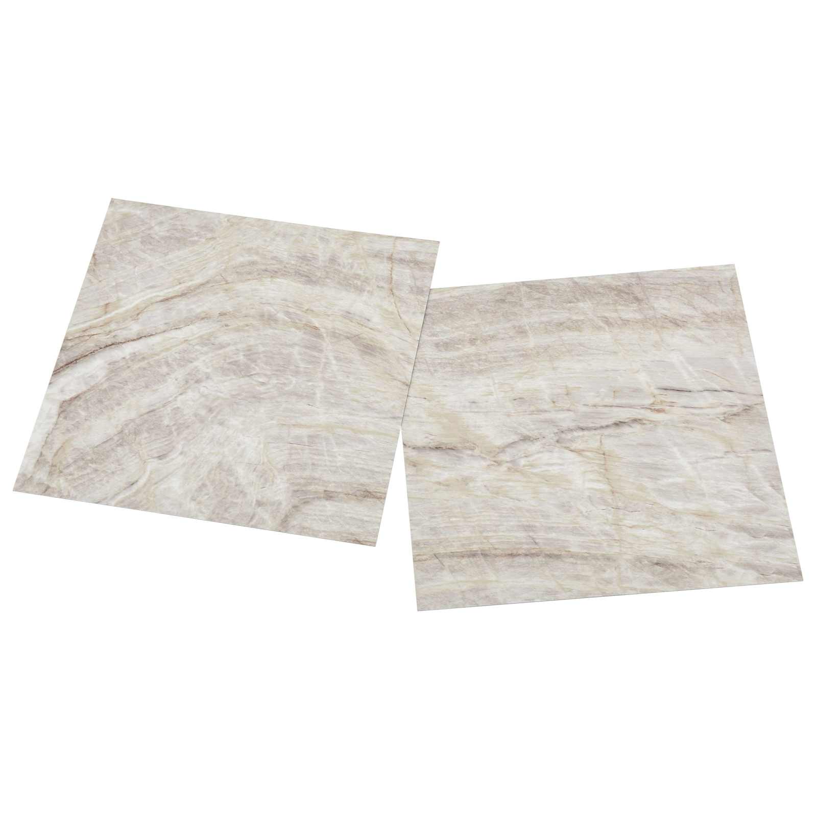 Samoljepljive Pločice za Pod 30,5 x 30,5 cm 20 pcs PVC Bež