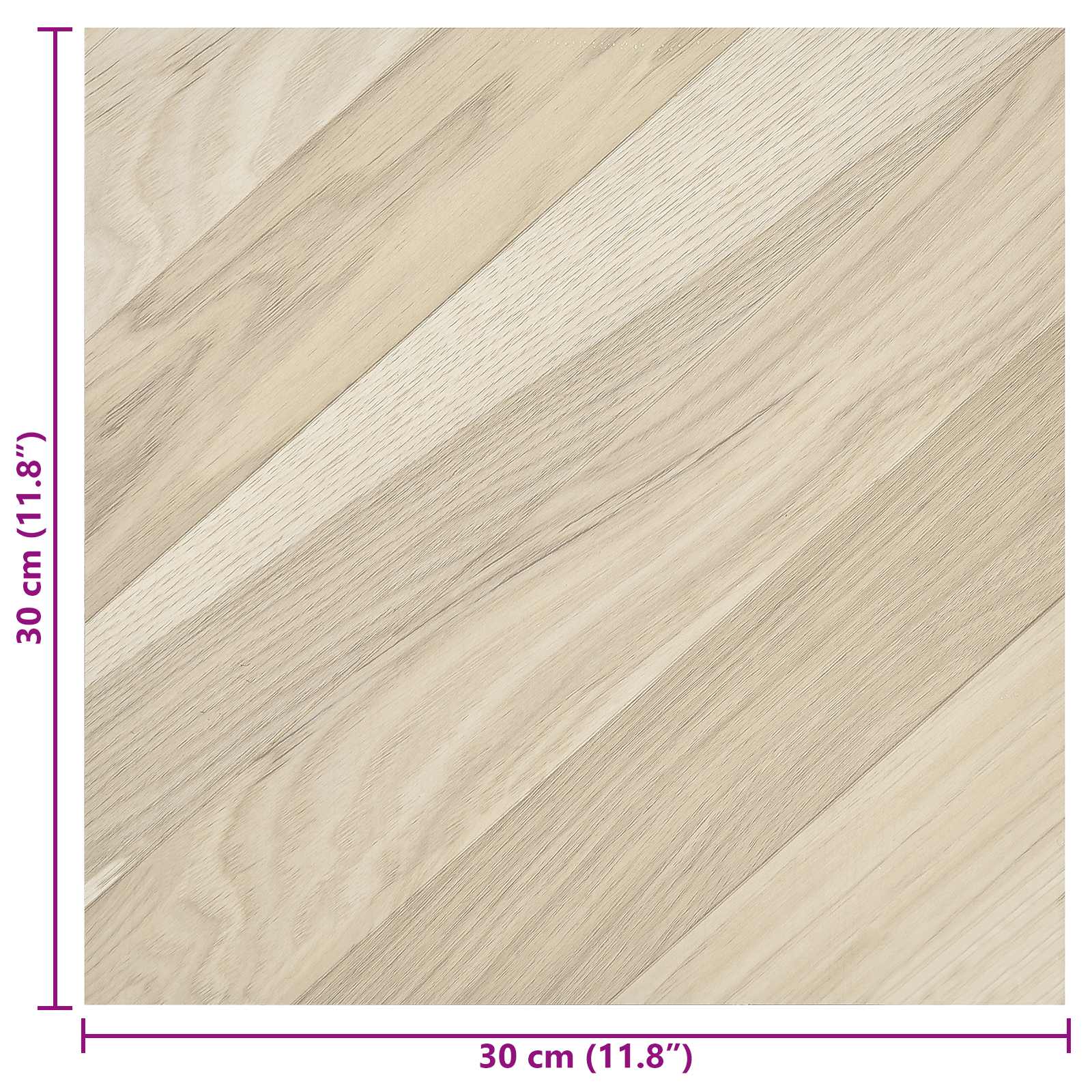 Samoljepljive Pločice za Pod 30,5 x 30,5 cm 20 pcs PVC