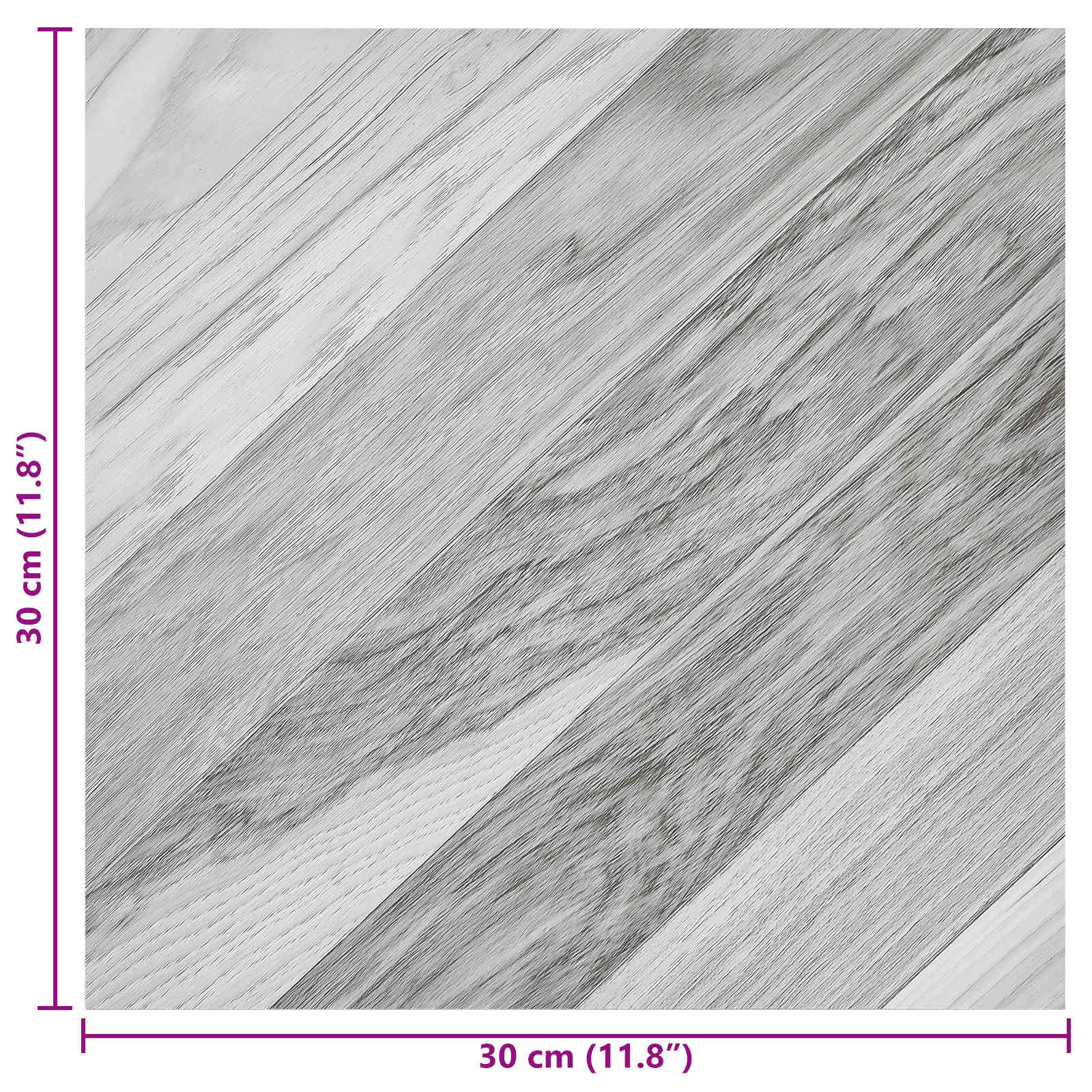 Samoljepljive Pločice za Pod 30,5 x 30,5 cm 20 pcs PVC