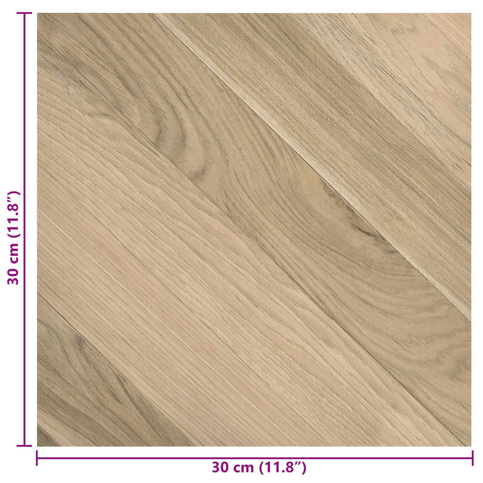 Samoljepljive Pločice za Pod 30,5 x 30,5 cm 20 pcs PVC