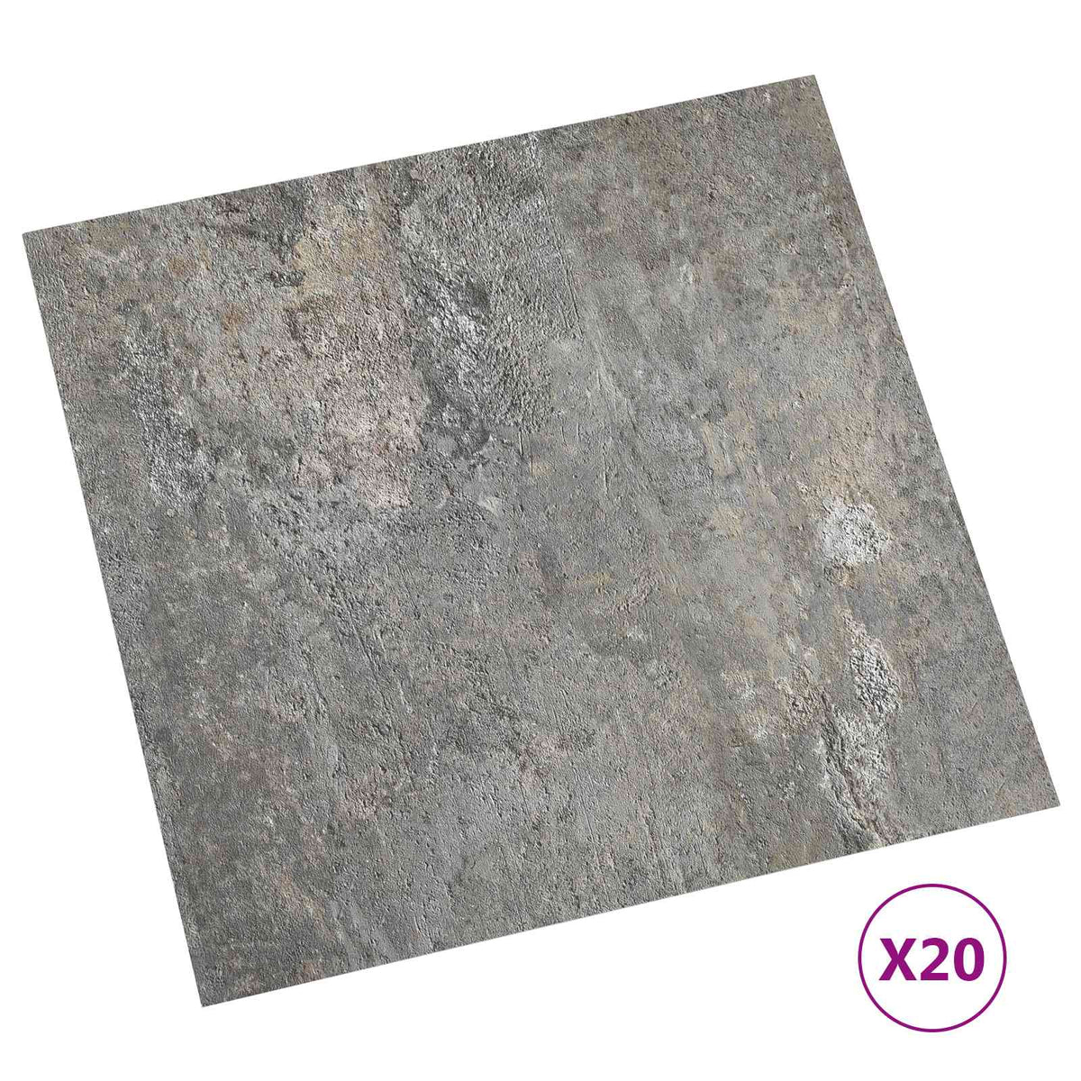 Samoljepljive Pločice za Pod 30,5 x 30,5 cm 20 pcs PVC Kamenje