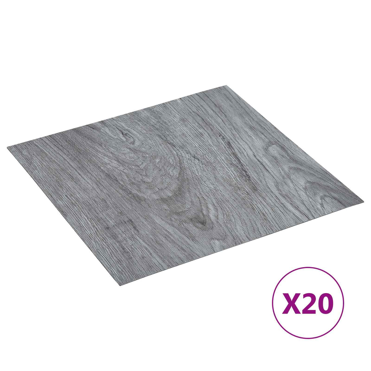 Samoljepljive Pločice za Pod Smeđa i antracit 30,5 x 30,5 cm