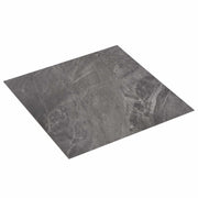 Samoljepljive Pločice za Pod 30,5 x 30,5 cm 20 pcs PVC Crna