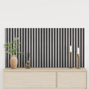 Zidne panele 2 pcs Siva 60,5 x 60 cm