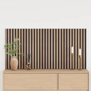 Zidne panele 2 pcs Smeđa 60,5 x 60 cm