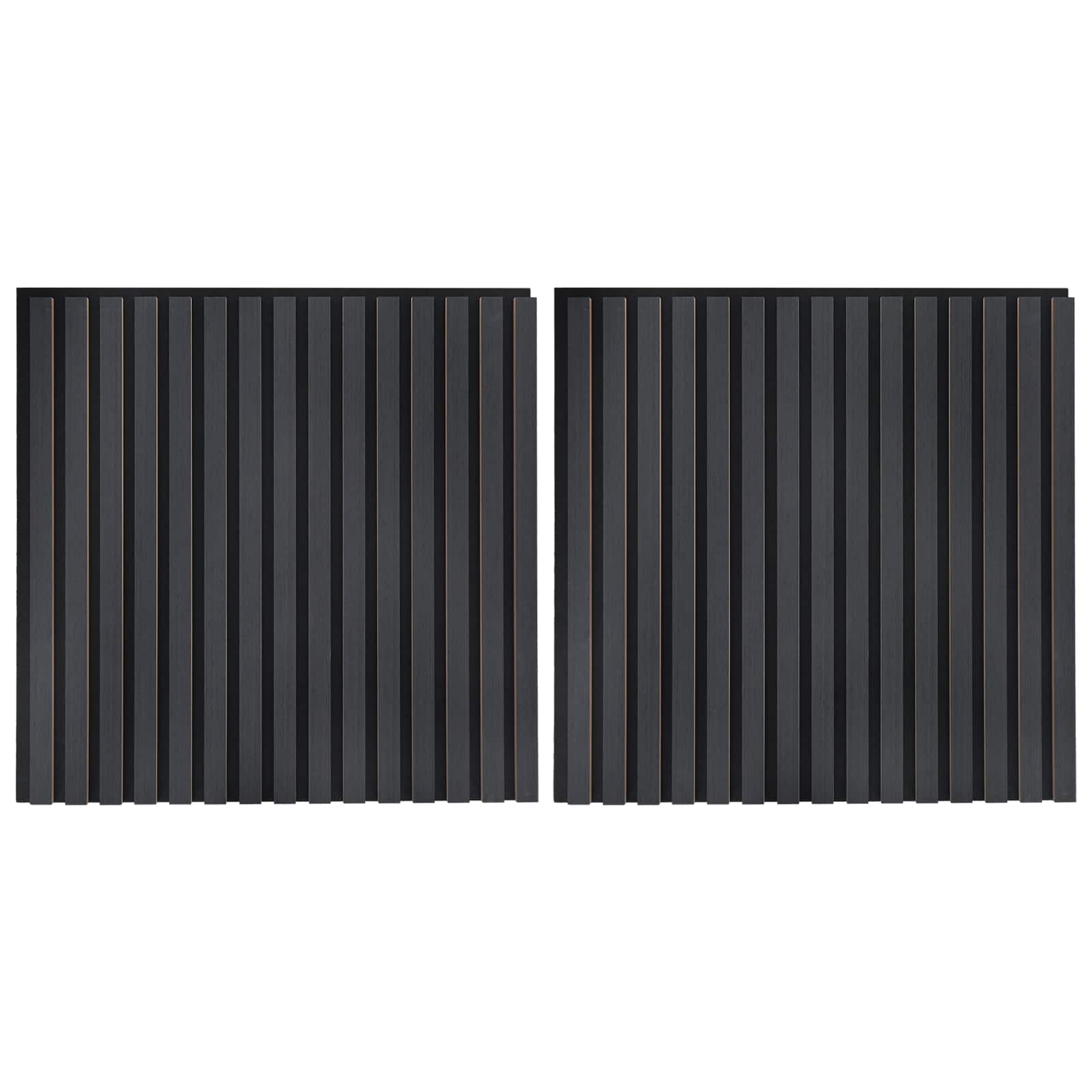 Zidne panele 2 pcs Antracit 60,5 x 60 cm