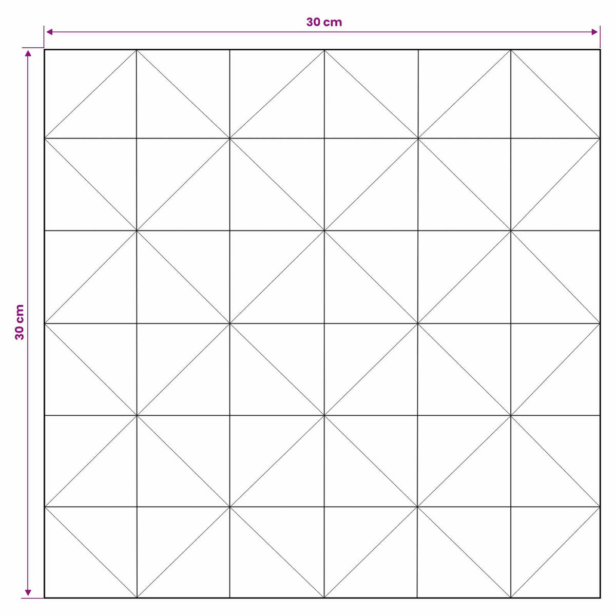 Zidne panele 11 kom. Bjeljen 30 x 30 x 1,7 cm Čvrsto teak drvo