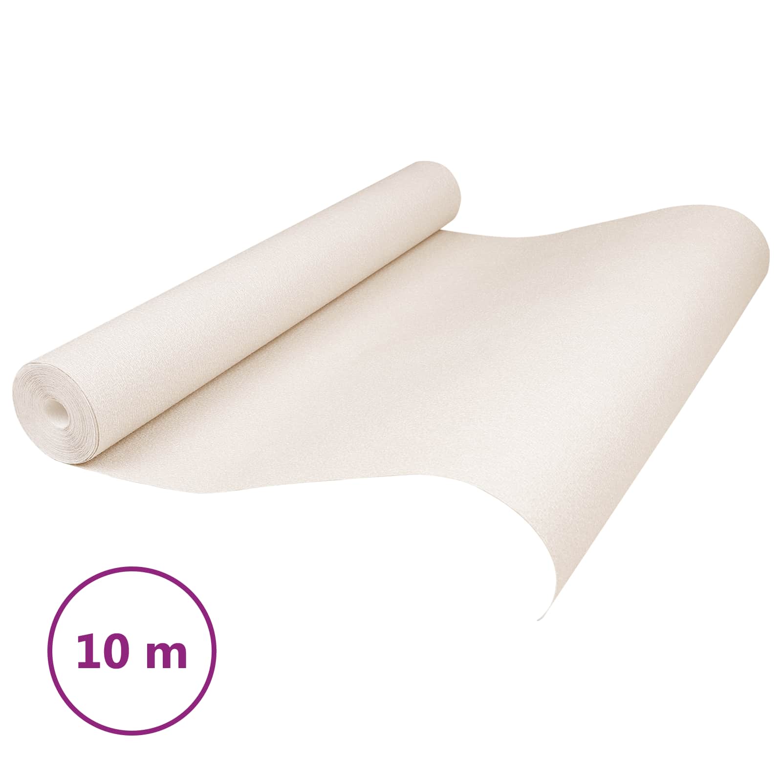 3D čvrsta tapeta Prugasti Bež 10 x 0,53 m N woven tkanina