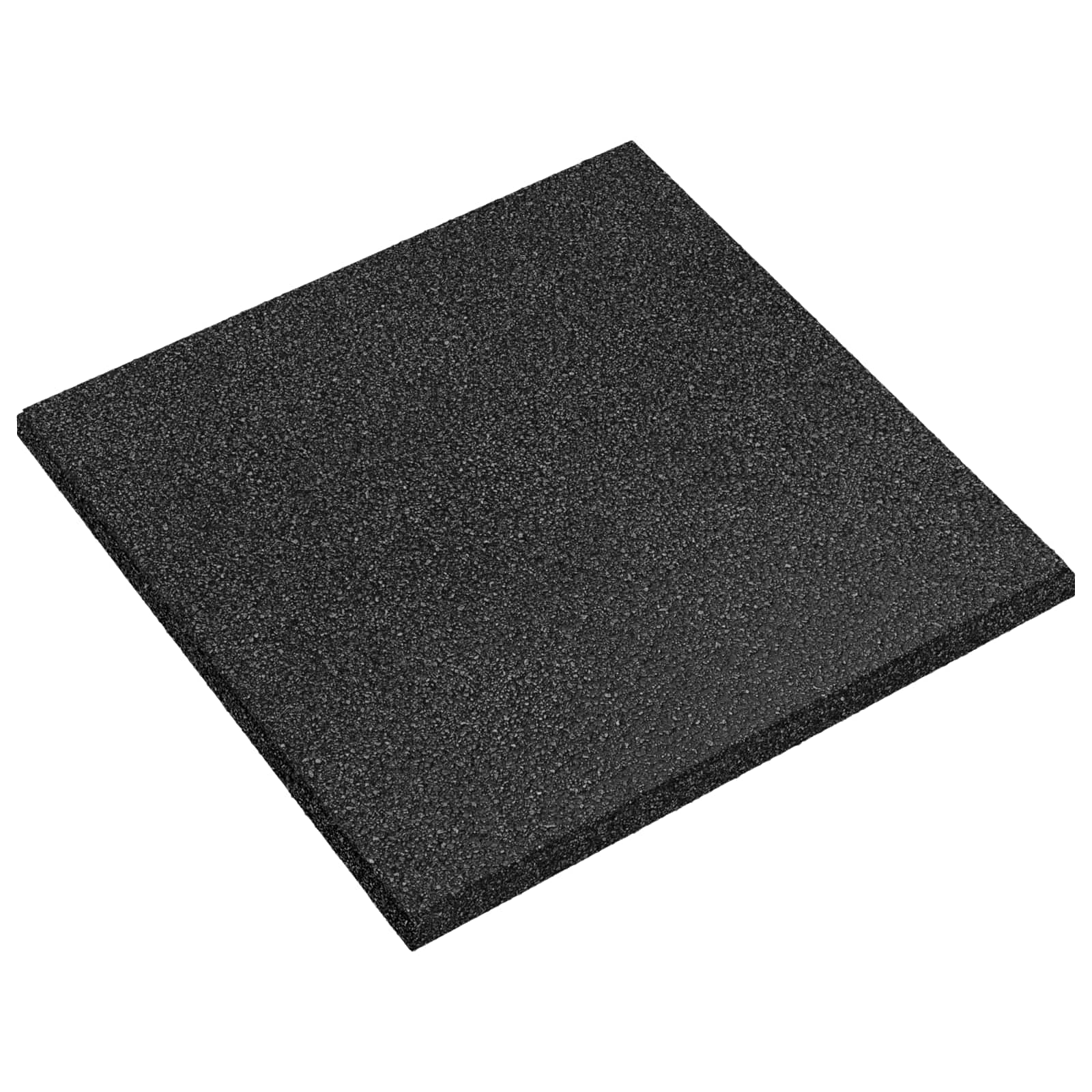 Ploče za zaštitu od padova 6 pcs Crna 50 x 50 cm Guma