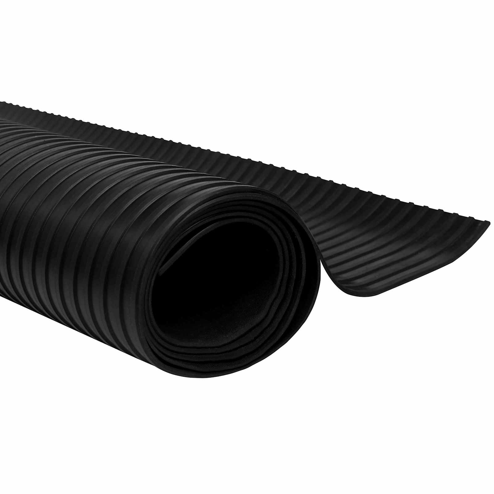 Podni mat Crna 1 x 2 m Guma