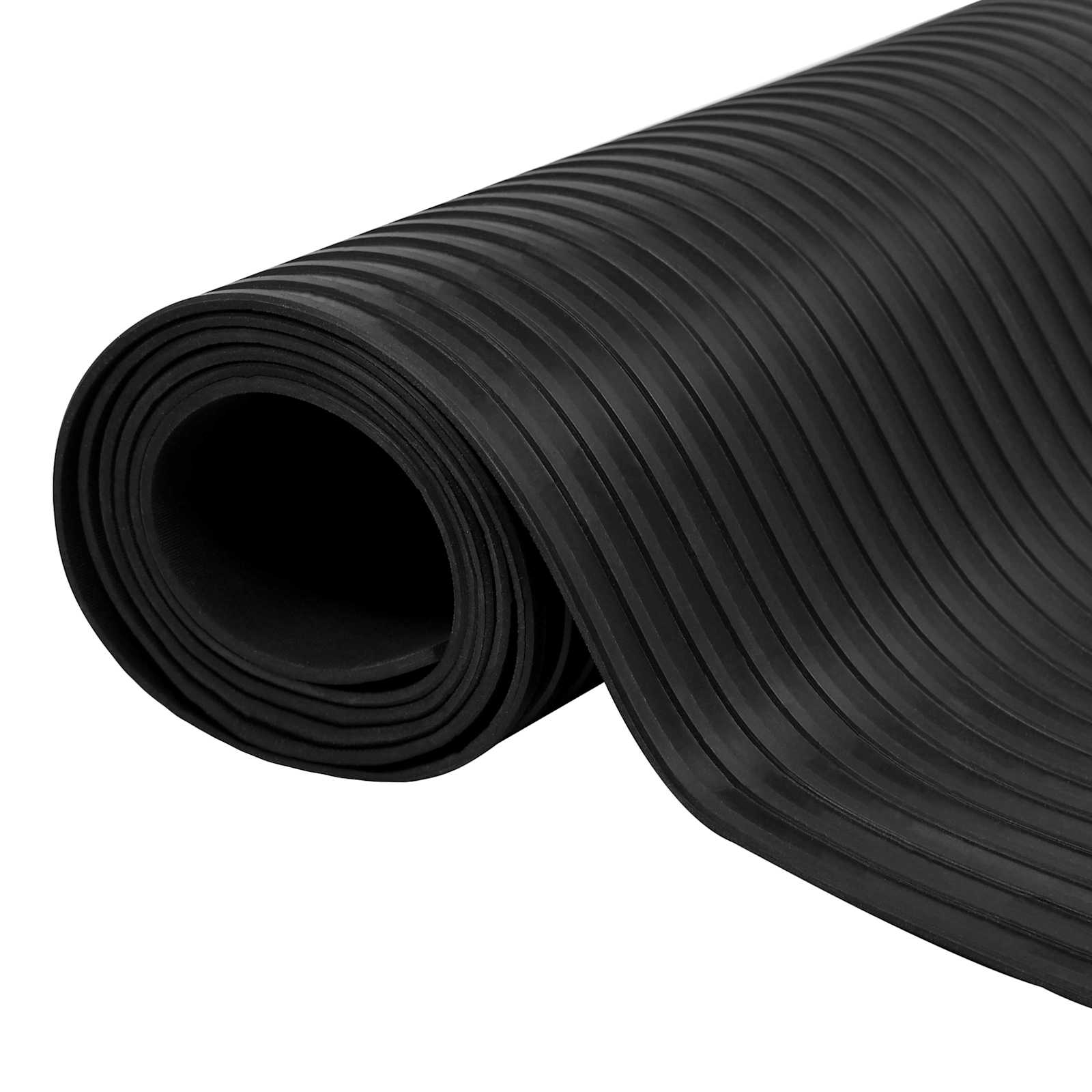 Podni mat Crna 1 x 2 m Guma