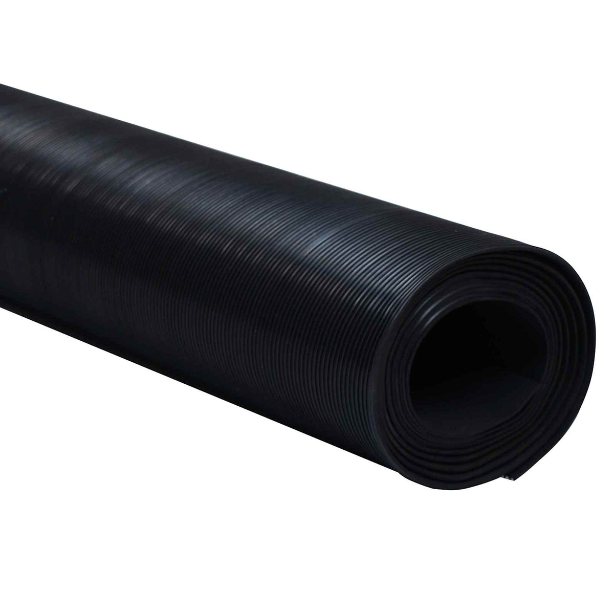 Podni mat Crna 1 x 5 m Guma