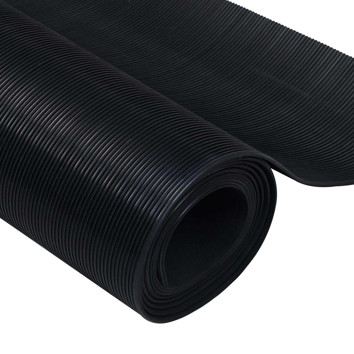 Podni mat Crna 1 x 5 m Guma