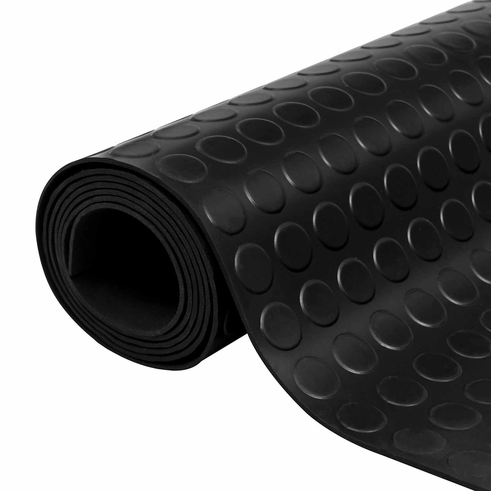 Podni mat Crna 1 x 2 m Guma