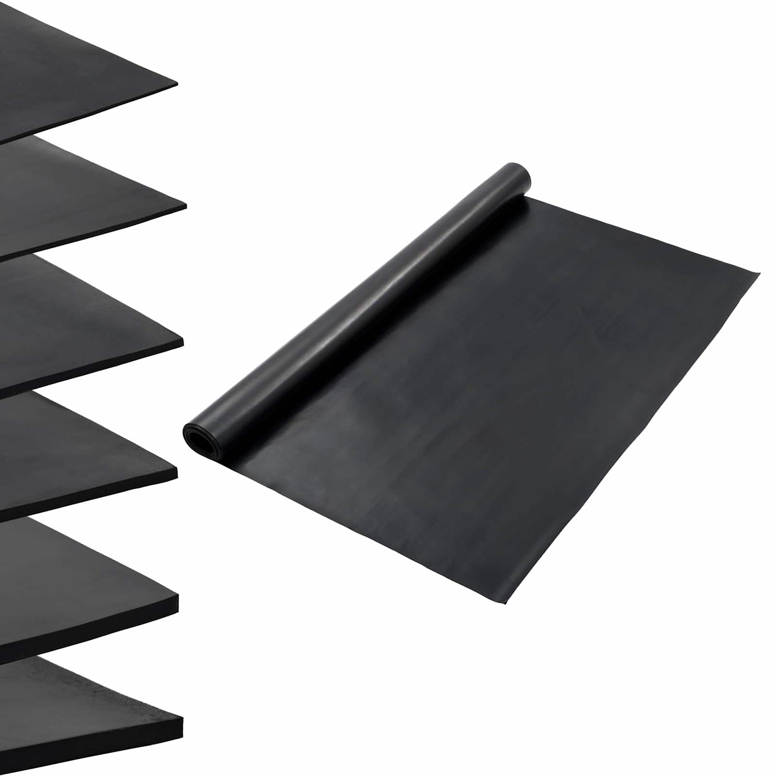 Podni mat Crna 1,2 x 2 m Guma