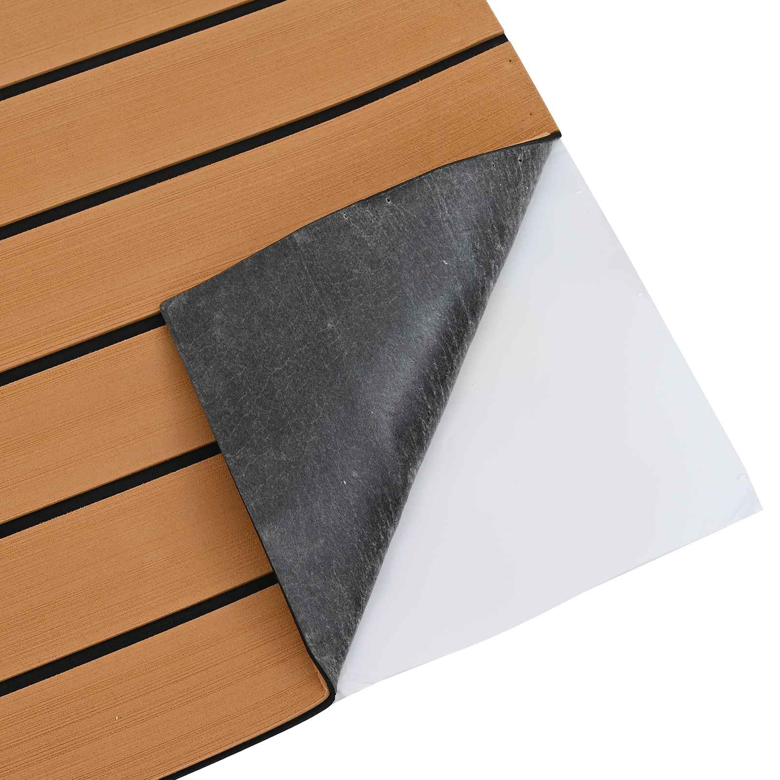 Prostirka za čamce Smeđa i crna 240 x 90 cm EVA