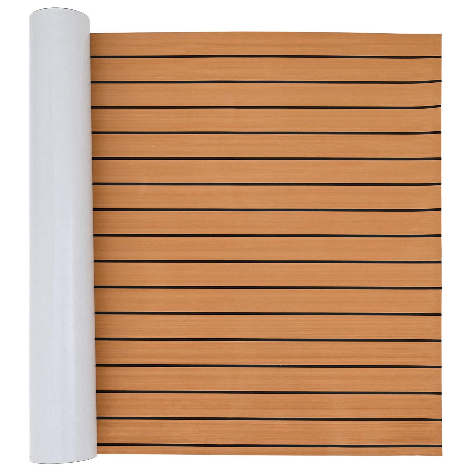 Prostirka za čamce Smeđa i crna 240 x 90 cm EVA