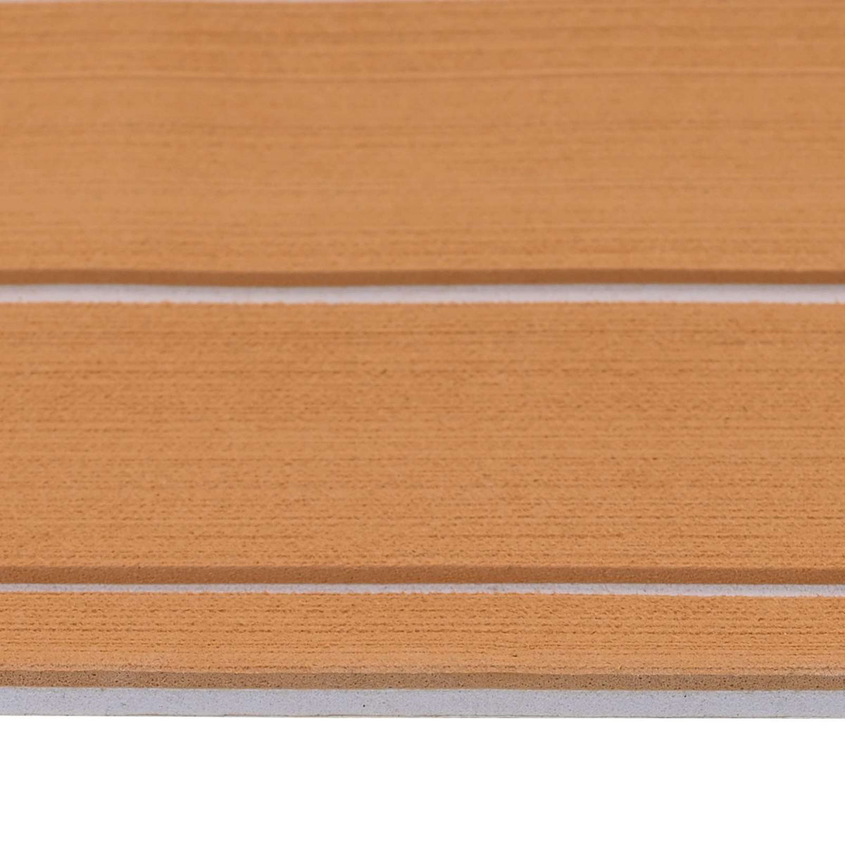 Prostirka za čamce Prugasti Smeđa i bijela 240 x 60 cm EVA