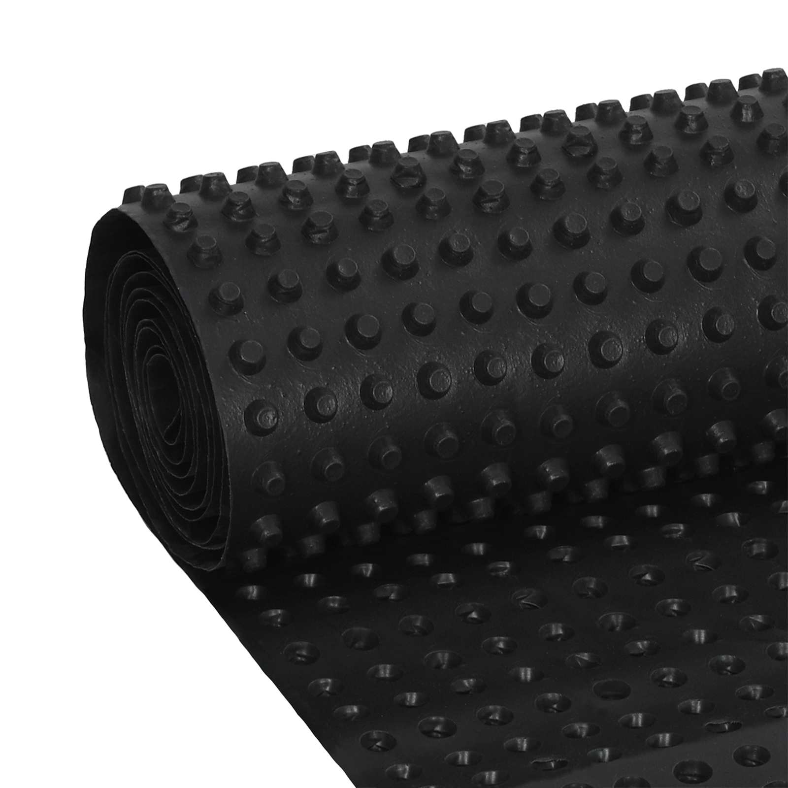 Pucketana odvodna ploča Crna 0,5 x 10 m HDPE