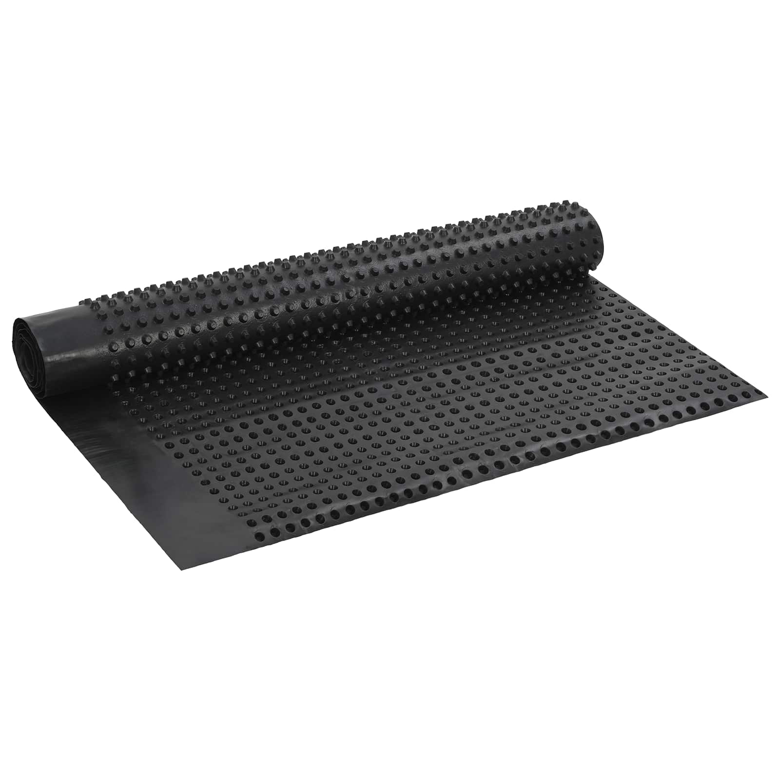 Pucketana odvodna ploča Crna 1 x 10 m HDPE