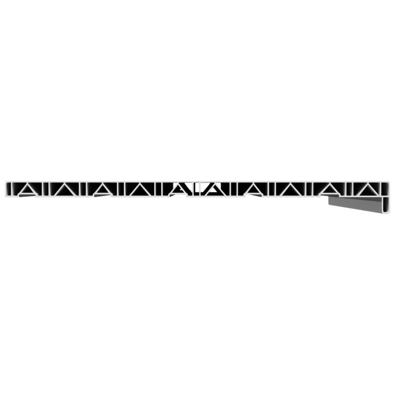 Prozorska klupčica Bijela 80 x 50 x 4,5 cm PVC