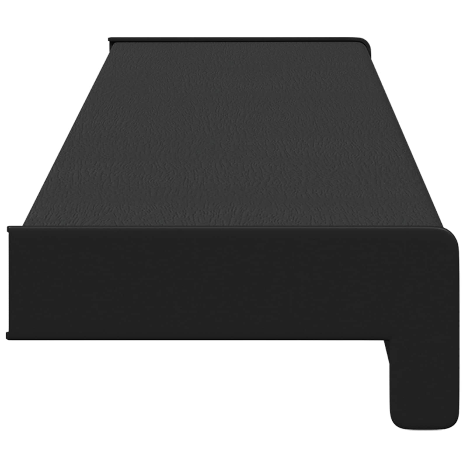 Prozorska klupčica Crno s drvenim uzorkom 60 x 10 x 4,5 cm PVC
