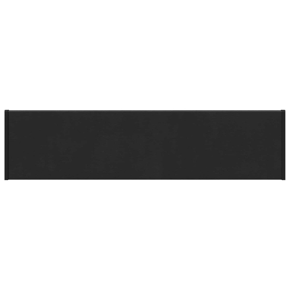 Prozorska klupčica Crno s drvenim uzorkom 60 x 20 x 4,5 cm PVC