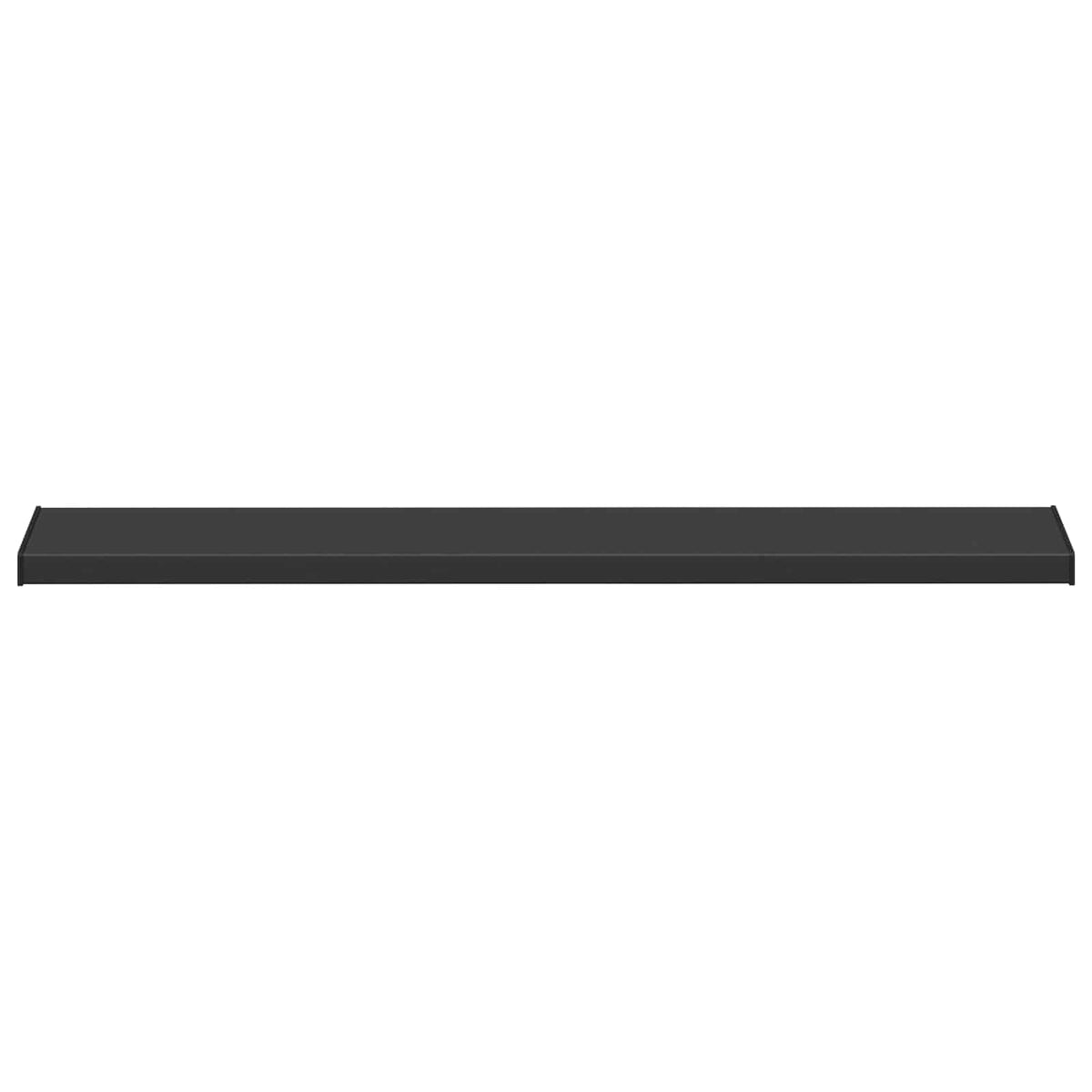 Prozorska klupčica Crno s drvenim uzorkom 140 x 25 x 4,5 cm PVC