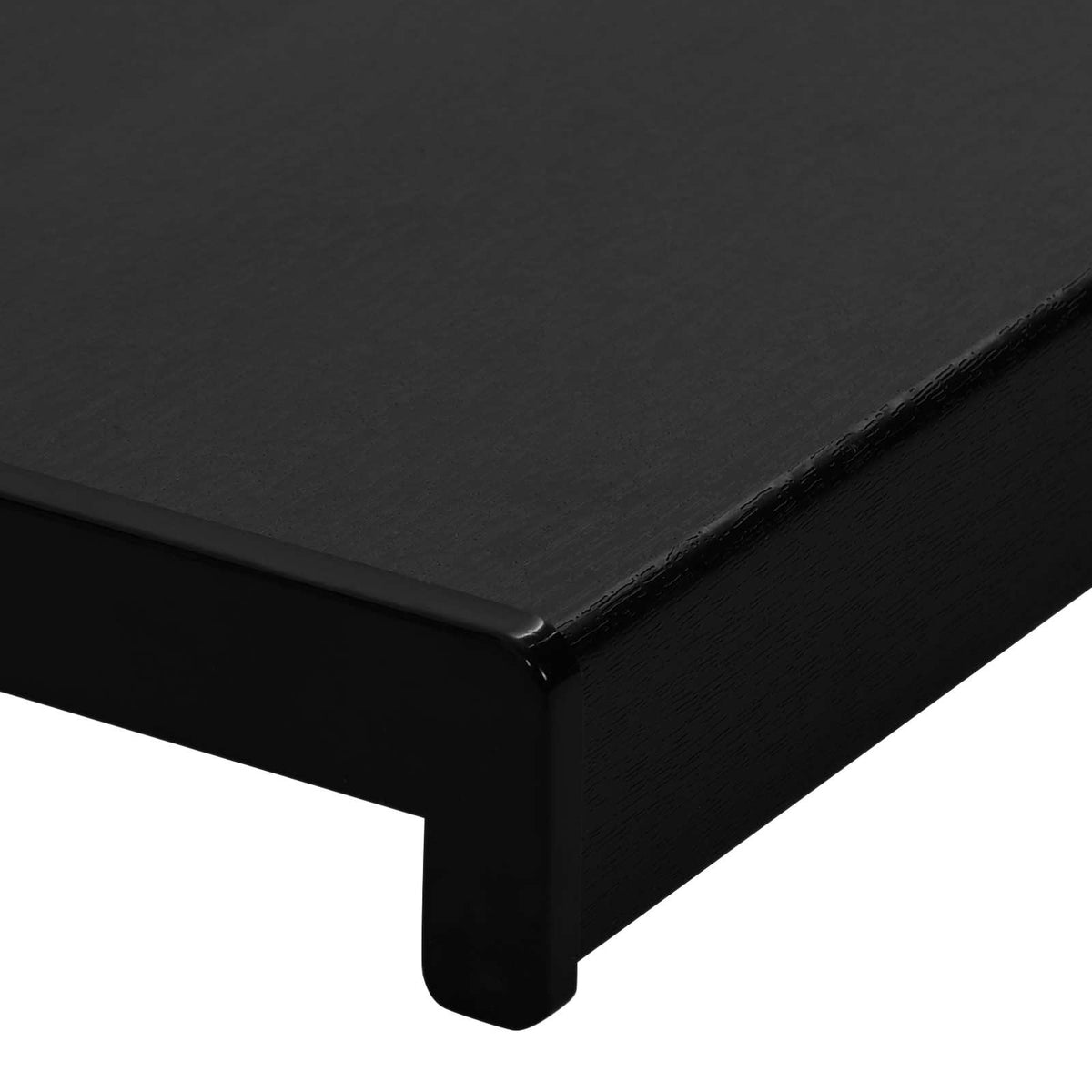 Prozorska klupčica Crno s drvenim uzorkom 60 x 35 x 4,5 cm PVC