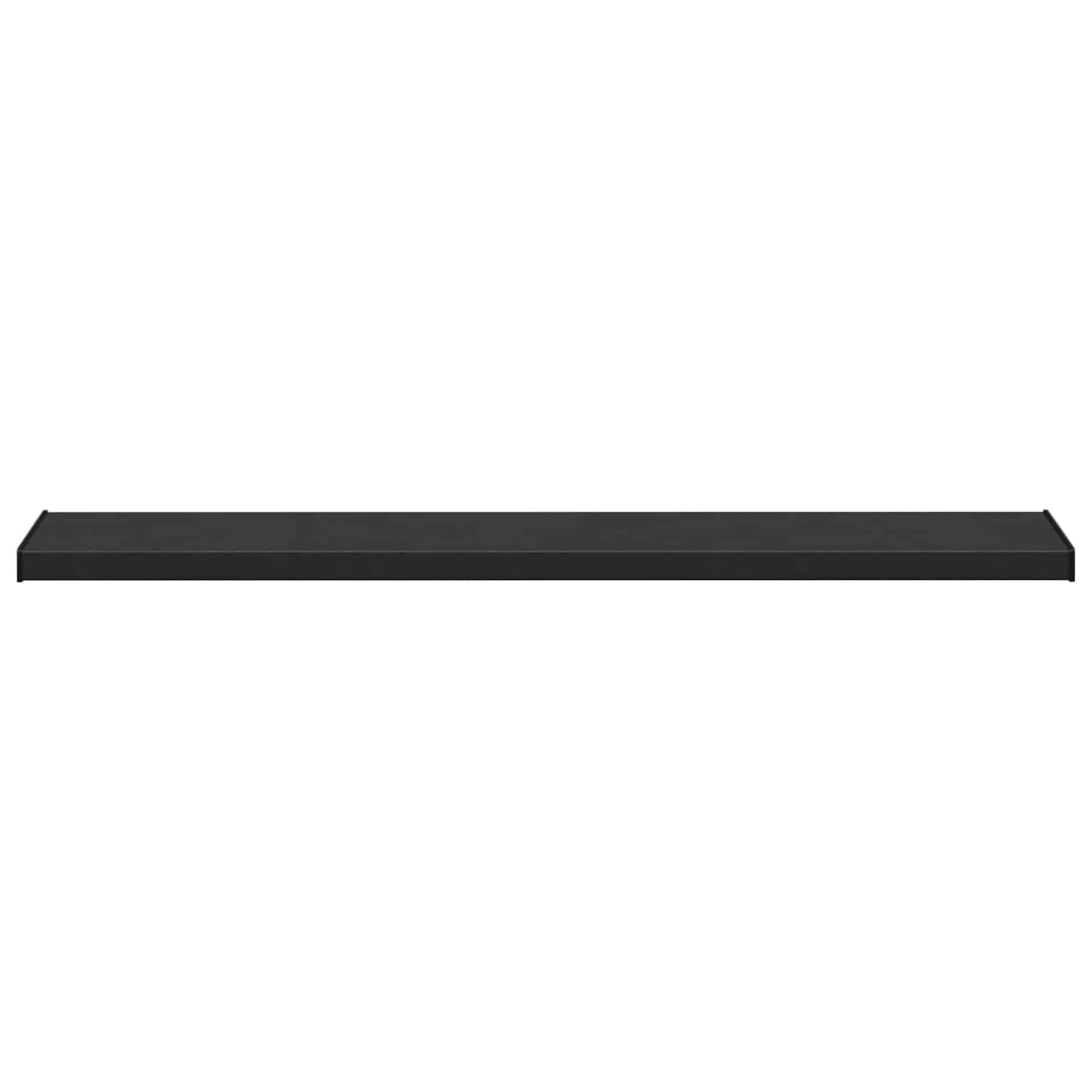 Prozorska klupčica Crno s drvenim uzorkom 160 x 35 x 4,5 cm PVC