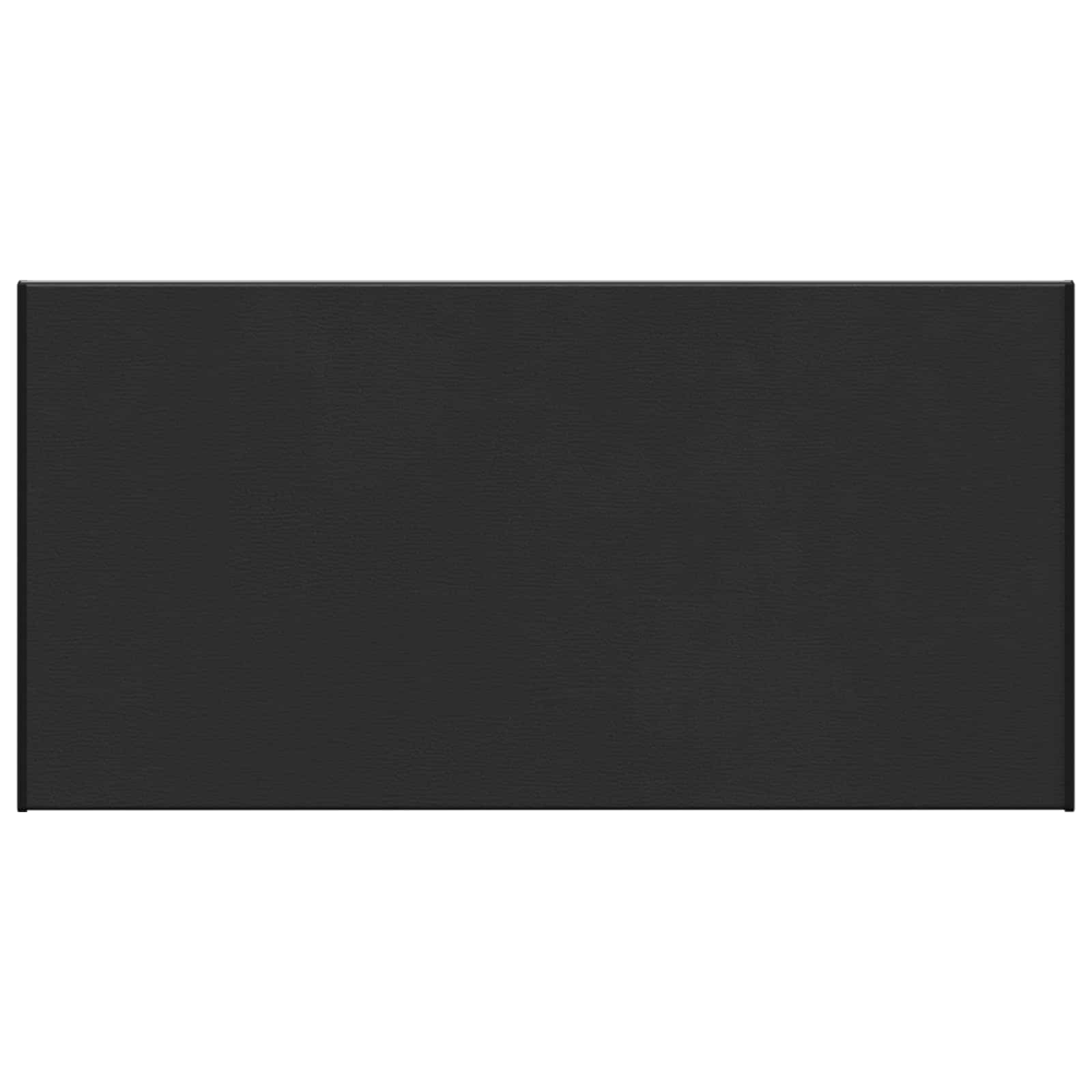 Prozorska klupčica Crno s drvenim uzorkom 60 x 45 x 4,5 cm PVC