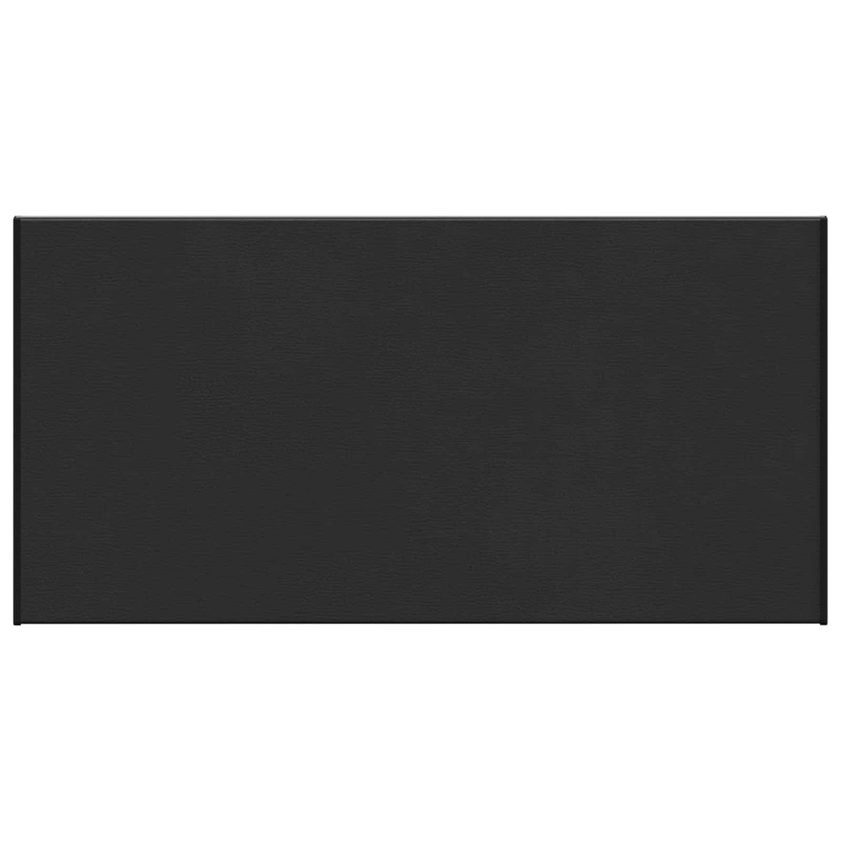 Prozorska klupčica Crno s drvenim uzorkom 100 x 45 x 4,5 cm PVC