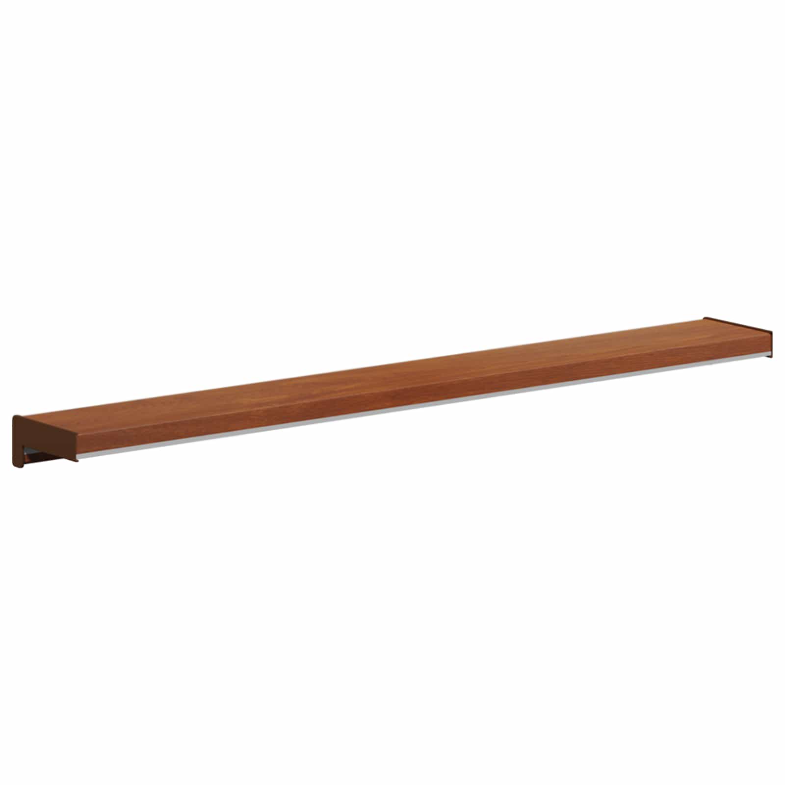 Prozorska klupčica Smeđe drvo 60 x 15 x 4,5 cm PVC