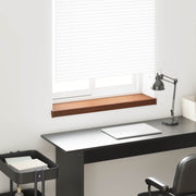 Prozorska klupčica Smeđe drvo 100 x 25 x 4,5 cm PVC