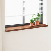 Prozorska klupčica Smeđe drvo 160 x 35 x 4,5 cm PVC